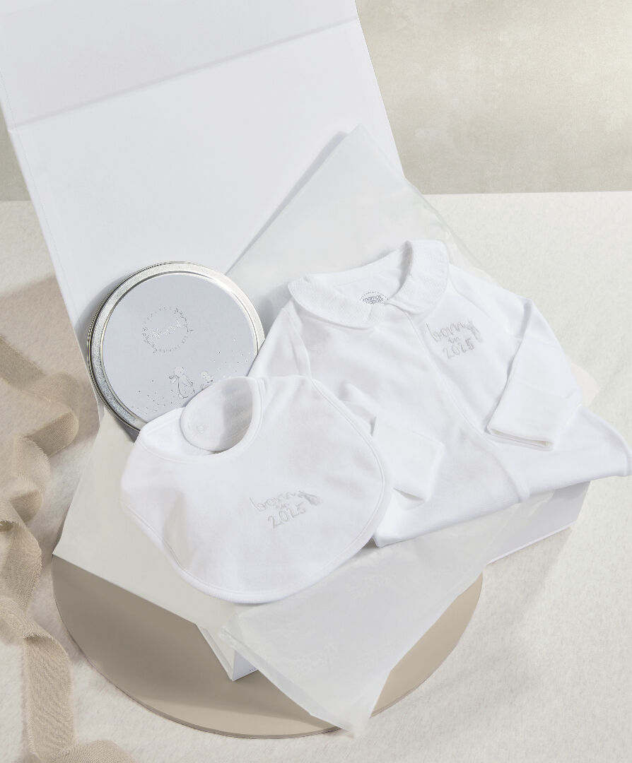 Born in 2025 Baby Boy - 2 Piece Gift Set image number 1